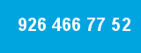 926 466 77 52 926 466 77 52